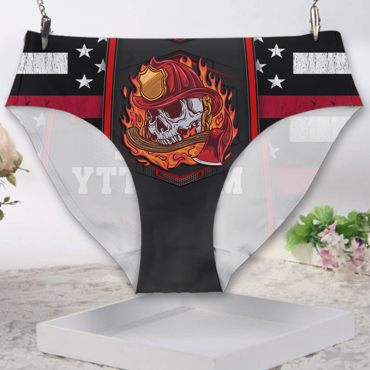 Firefighter Save My Kitty - Personalized Firefighter Women Briefs