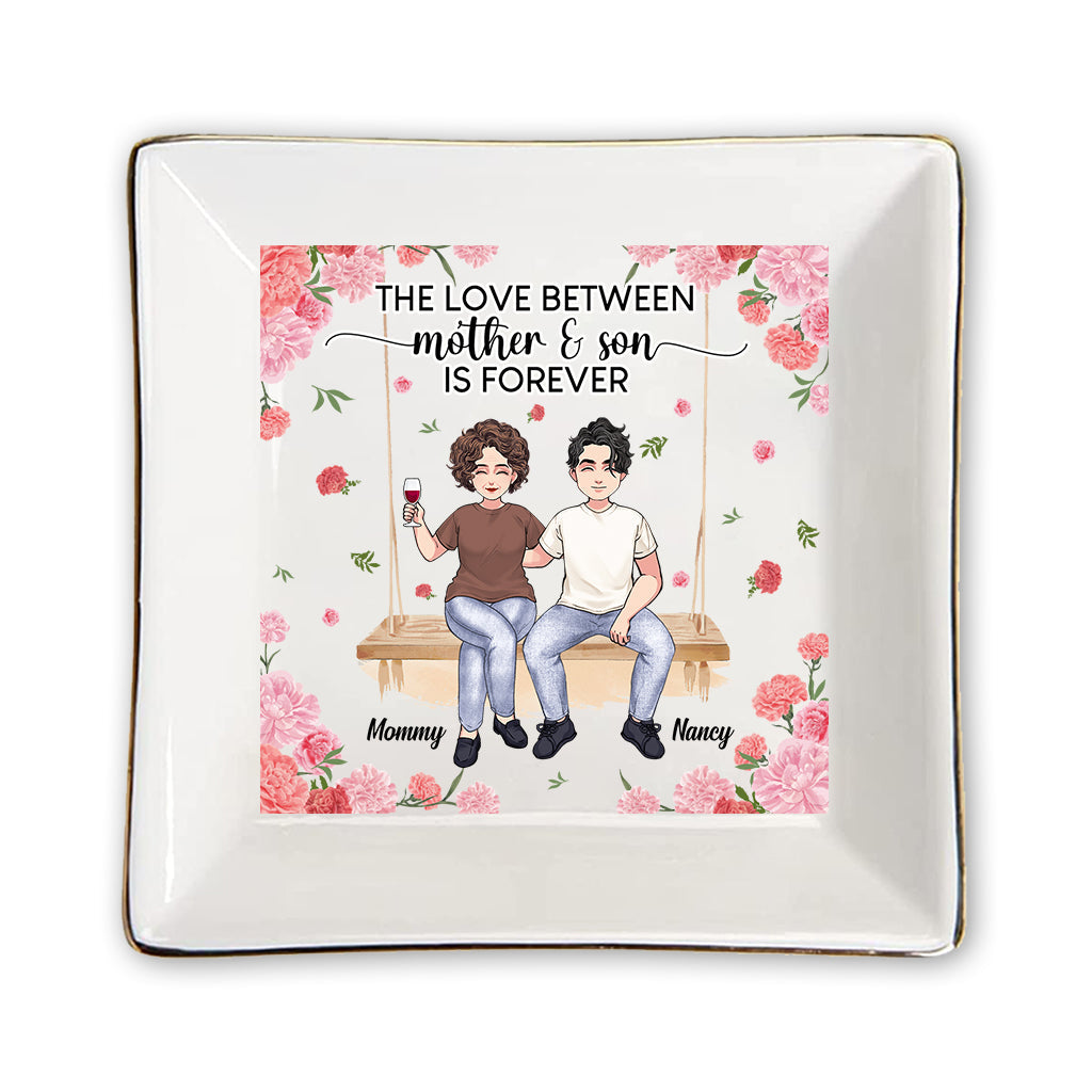 Mère et Fille - Cadeau pour maman, fille, fils - Porte-bijoux personnalisé