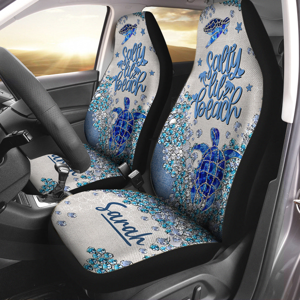 Turtle Bling - Personalized Turtle Seat Covers