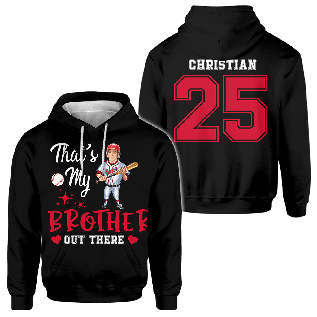 Mon joueur préféré - T-shirt de baseball personnalisé intégral