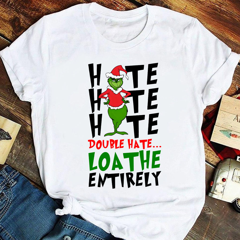 Hate Hate Hate - Stole Christmas T-shirt And Hoodie