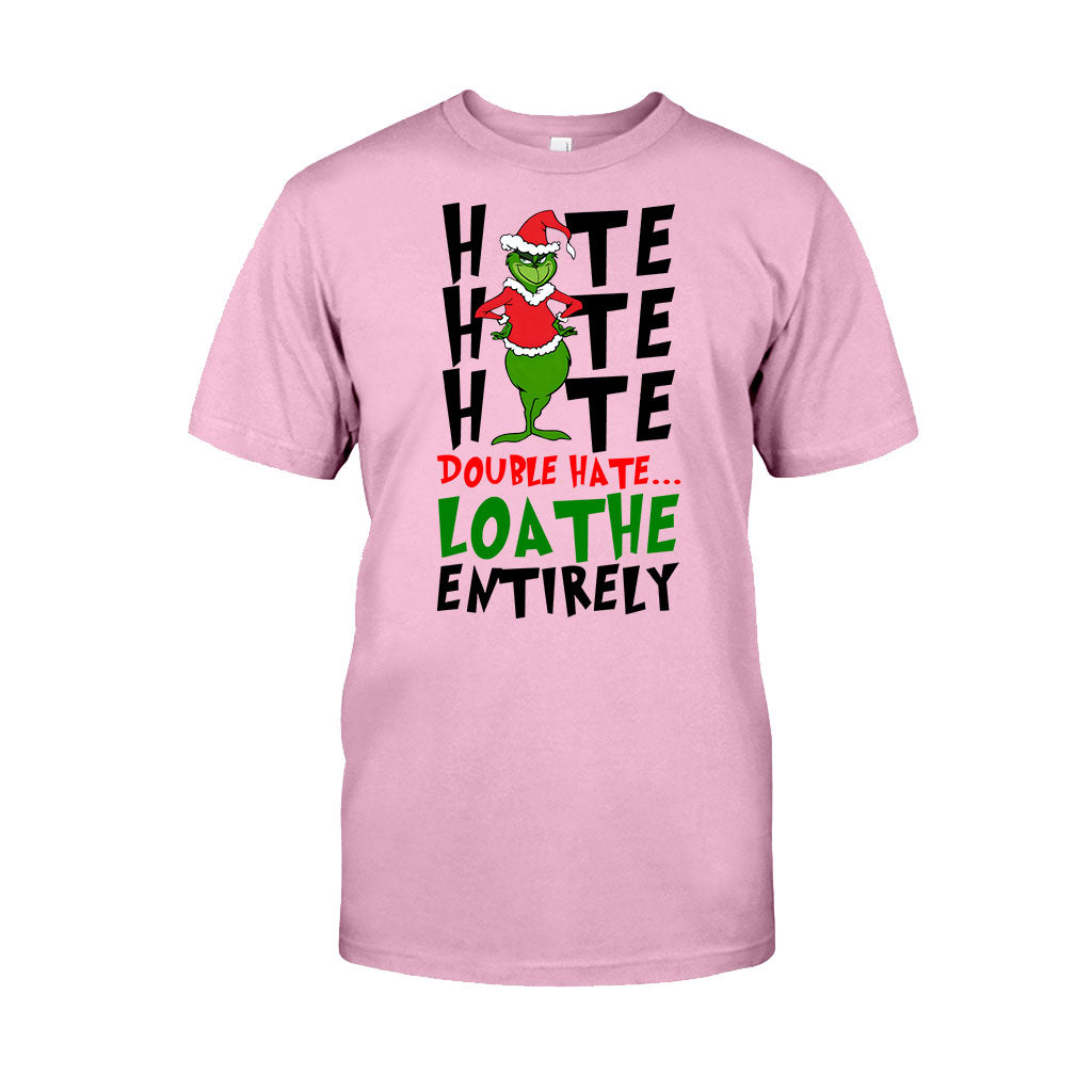 Hate Hate Hate - Stole Christmas T-shirt And Hoodie