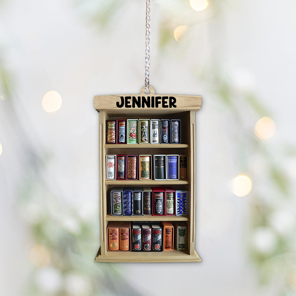 Livres d'amour - Ornement de livre personnalisé