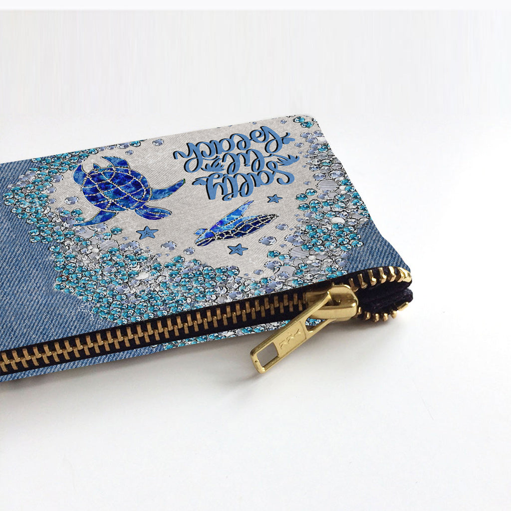 Pochette personnalisée Turtle Bling -