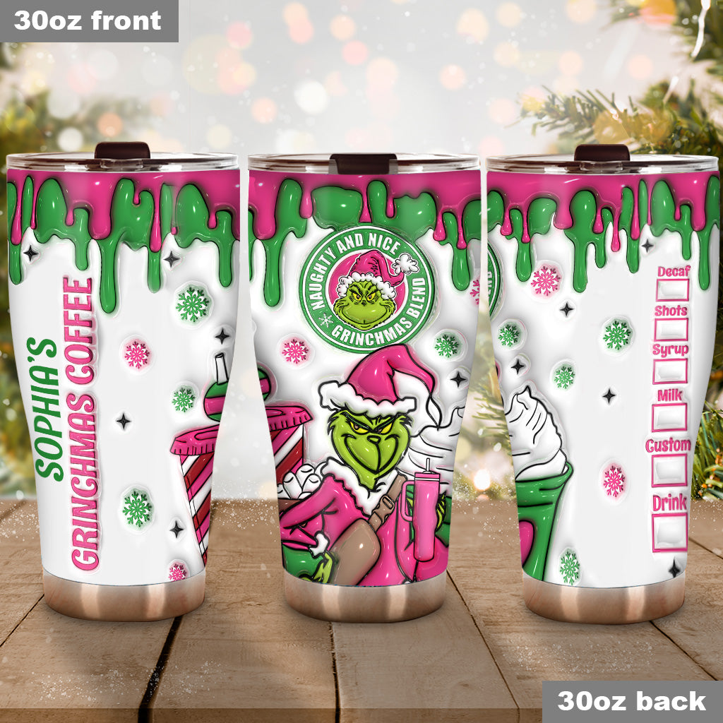 Merry Christmas - Personalized Stole Christmas Tumbler