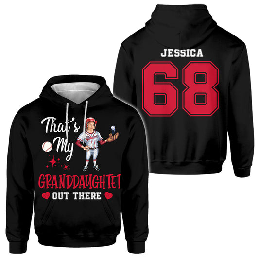 Mon joueur préféré - T-shirt de baseball personnalisé intégral