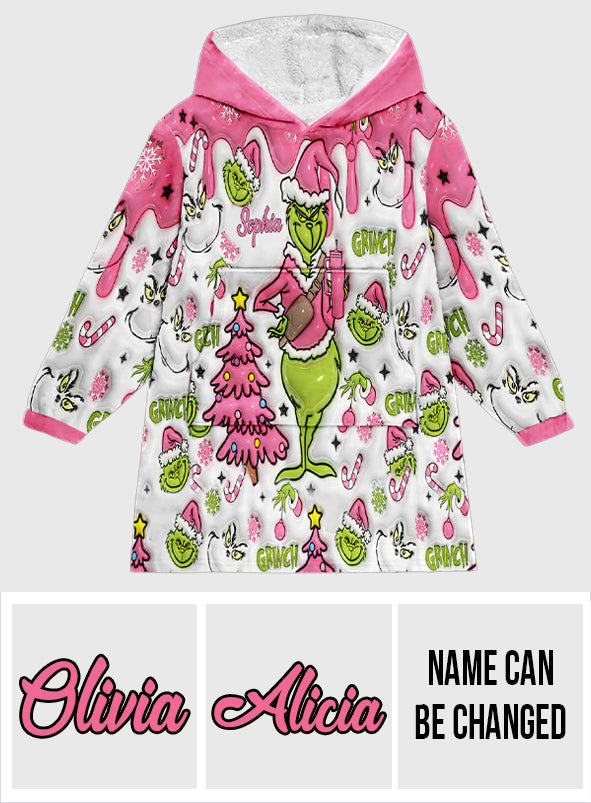 Couverture à capuche personnalisée avec n'importe quel nom