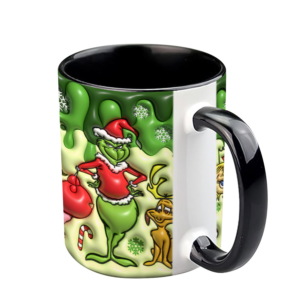 Merry Grinchmas - Stole Christmas Accent Mug