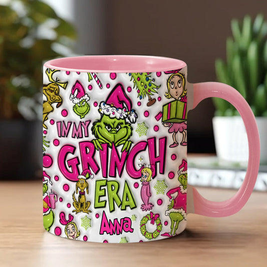 In My Pink Area - Personalized Stole Christmas Accent Mug