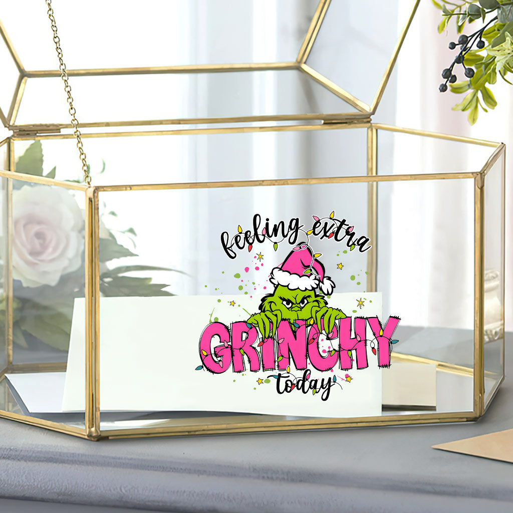 Je me sens particulièrement Grincheux - Autocollant complet « Noël volé »
