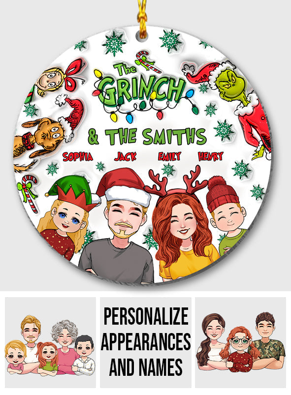 Joyeux Noël - Ornement de Noël personnalisé en forme d'étole