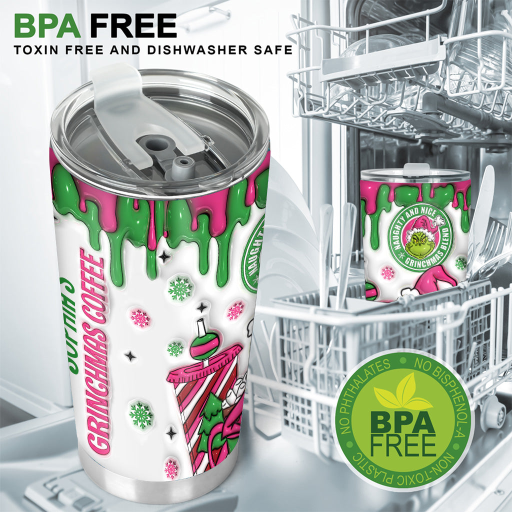 Merry Christmas - Personalized Stole Christmas Tumbler