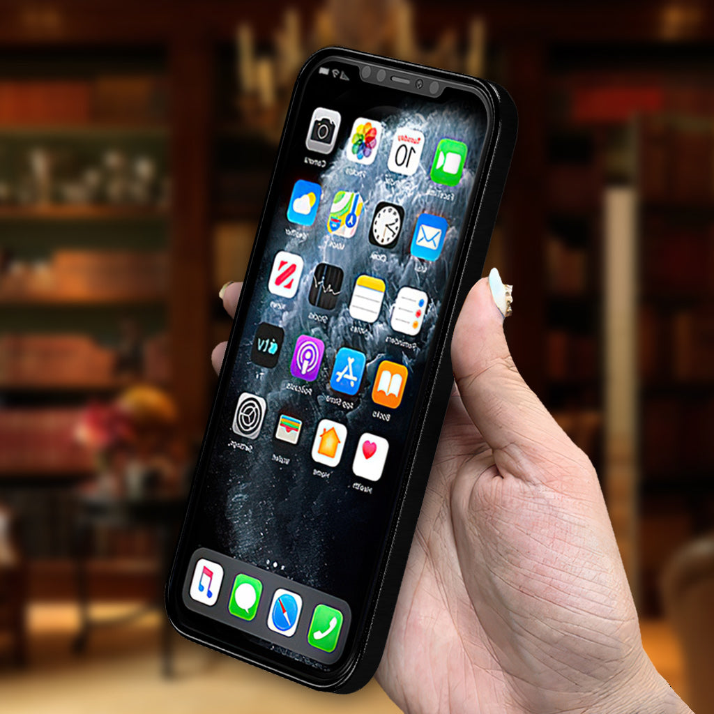 Joyeux Grinchmas - Coque de téléphone personnalisée avec étole de Noël