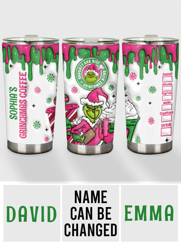 Merry Christmas - Personalized Stole Christmas Tumbler