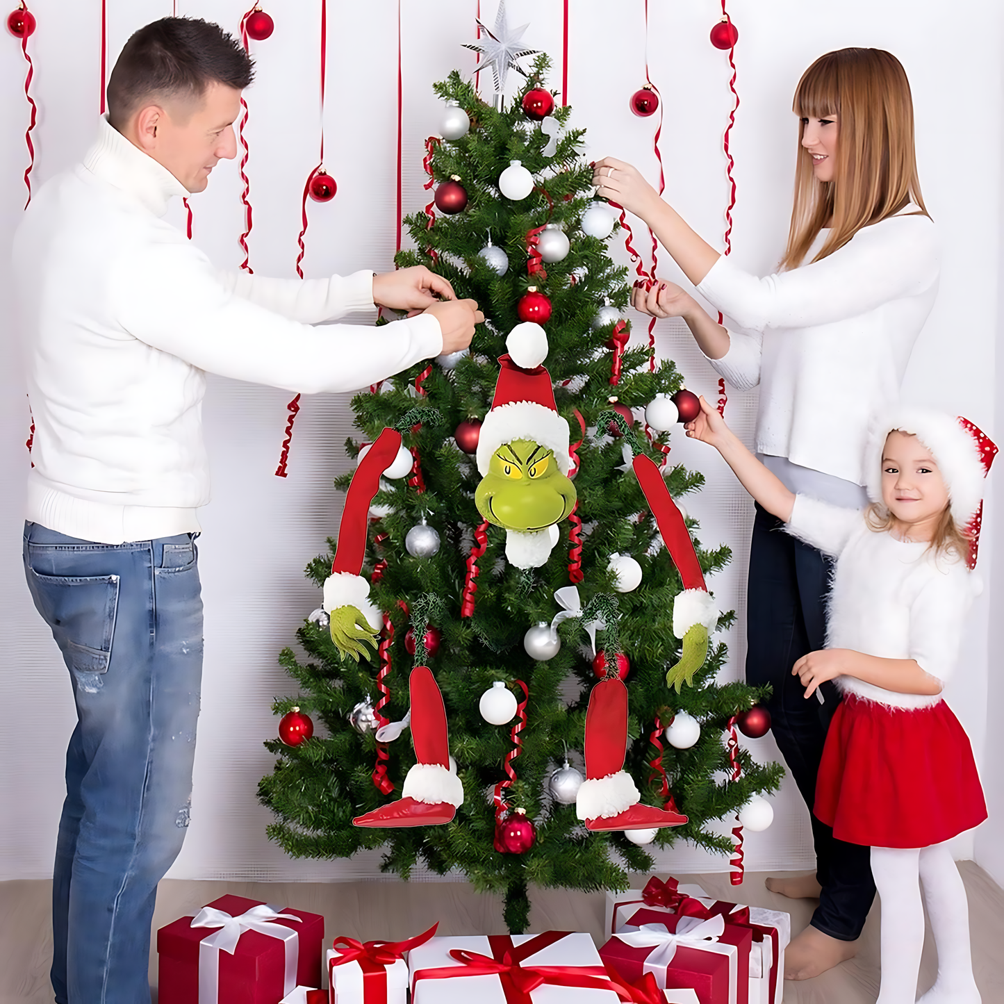 Ensemble de décorations pour sapin de Noël étole