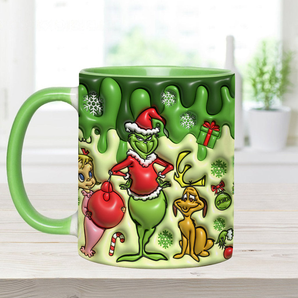 Merry Grinchmas - Stole Christmas Accent Mug