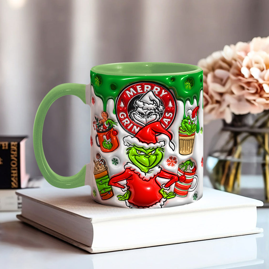Joyeux Grinchmas - Mug décoratif « Noël volé »