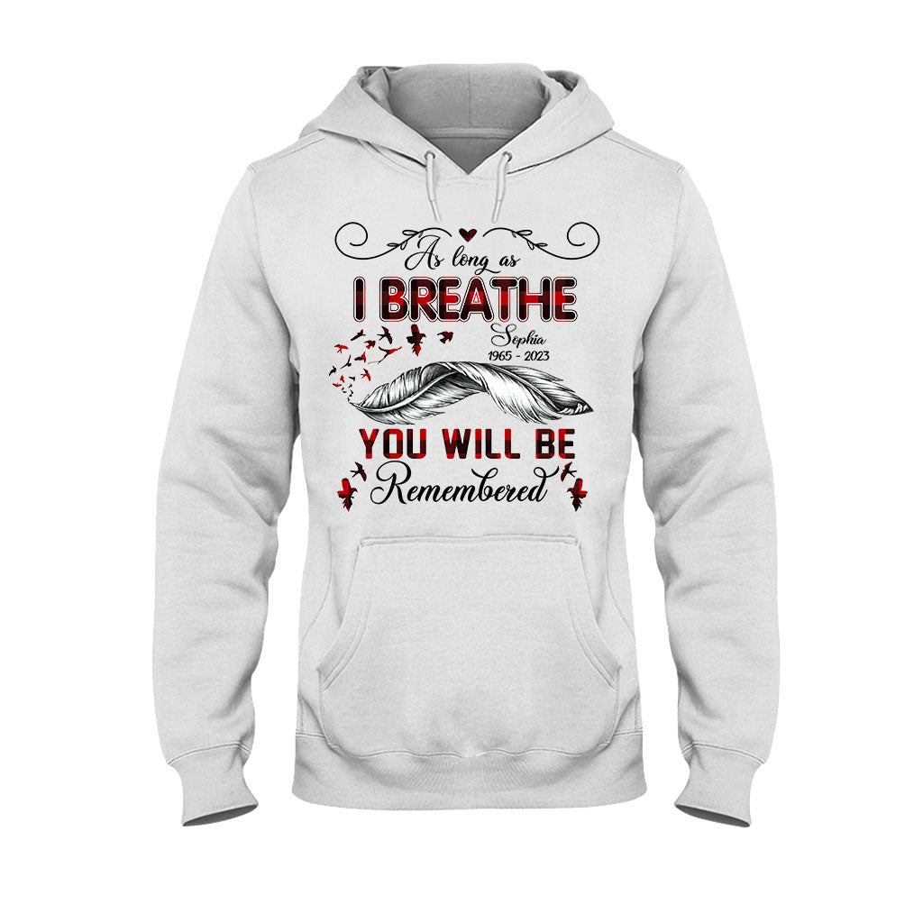 On se souviendra de toi - T-shirt et sweat à capuche commémoratifs personnalisés