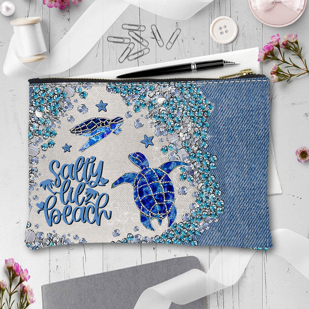 Pochette personnalisée Turtle Bling -