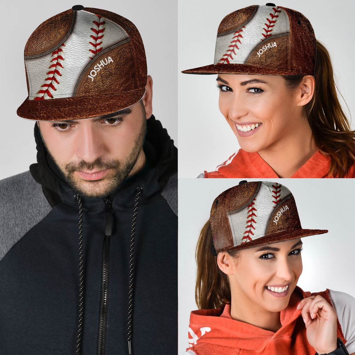 Soutenez votre équipe ! Casquette de baseball personnalisée