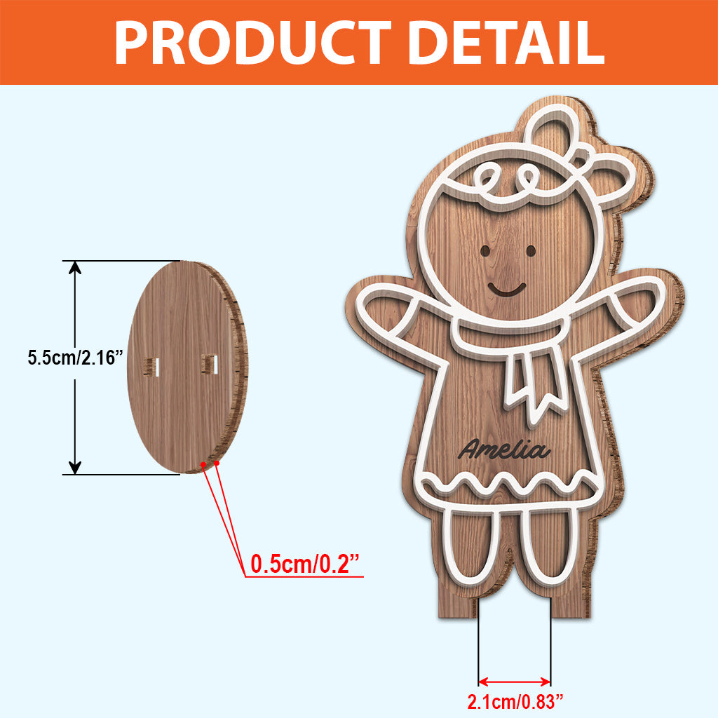 Grandma's Perfect Batch - Gift for grandma, mom, dad, grandpa - Personalized Freestanding Wood Plaque