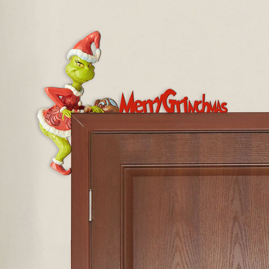 Merry Christmas - Stole Christmas Door Frame Decoration