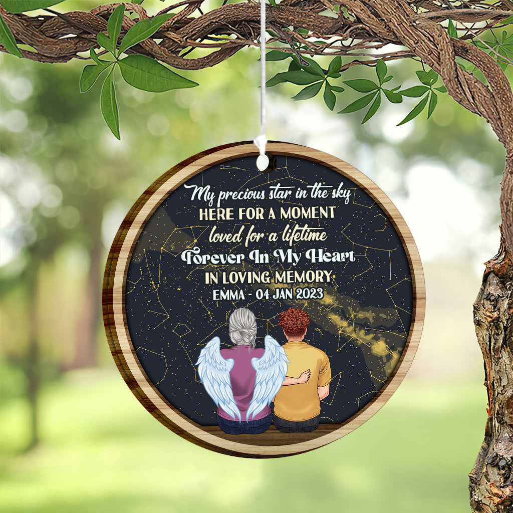 When I Look At The Stars - Personalized Memorial Wind Chime