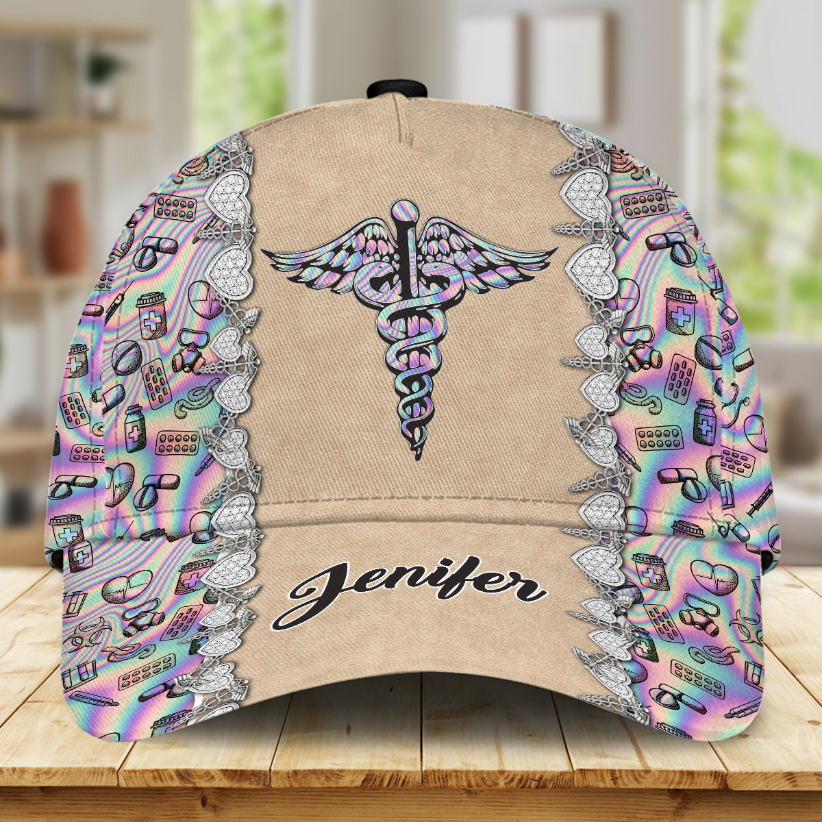 Vie d'infirmière - Casquette classique personnalisée pour infirmière