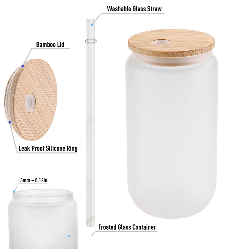 Besties Forever - Personalized Bestie Can Glass