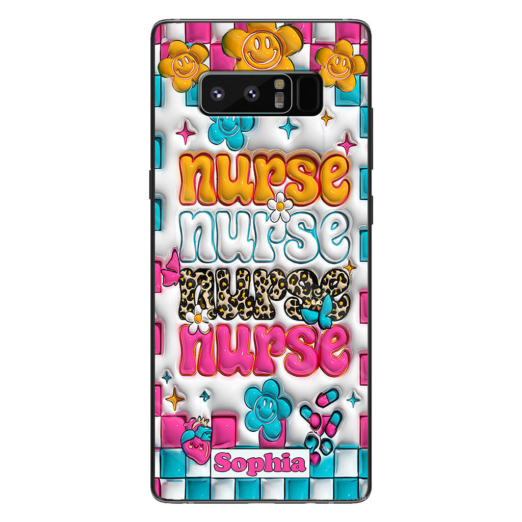 Vie d'infirmière - Étui de téléphone personnalisé pour infirmière