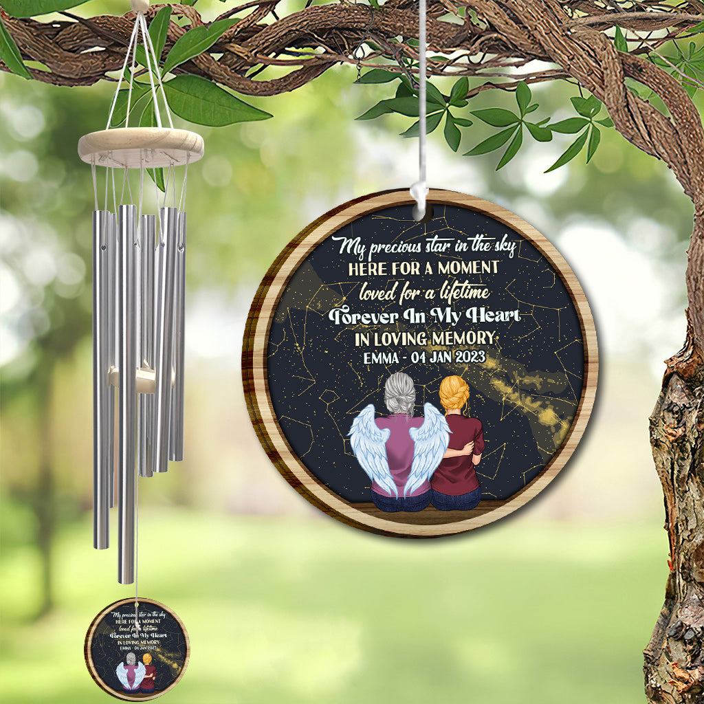 When I Look At The Stars - Personalized Memorial Wind Chime
