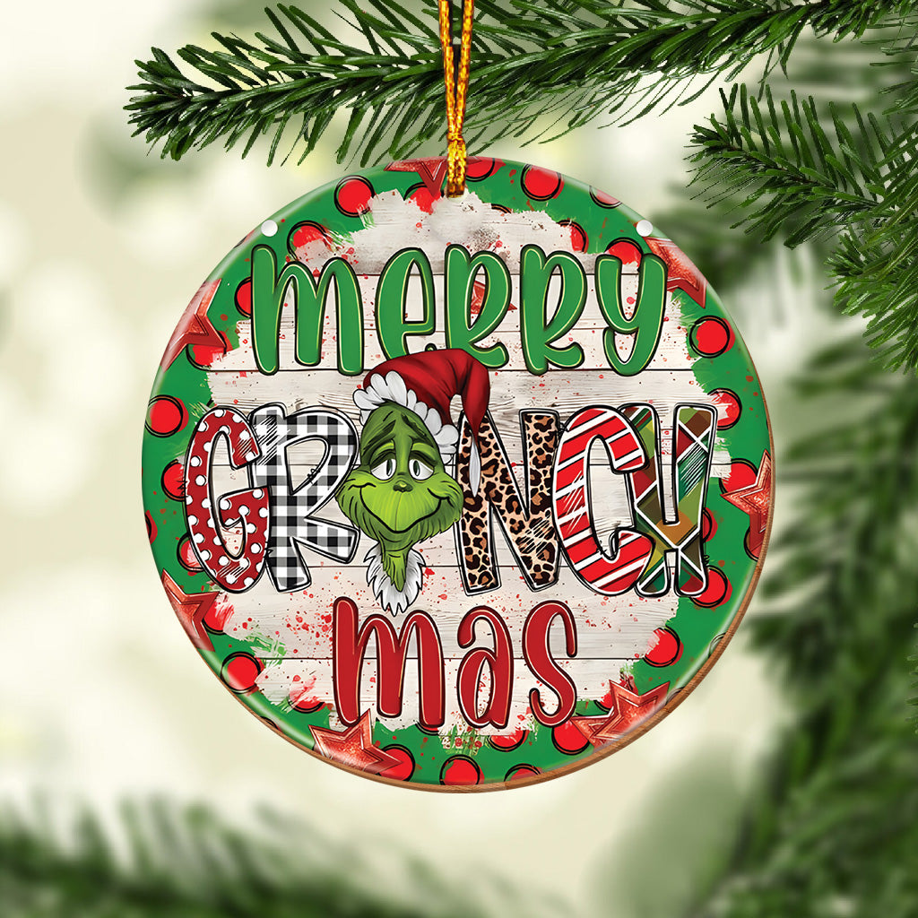 Merry Christmas - Stole Christmas Ornament