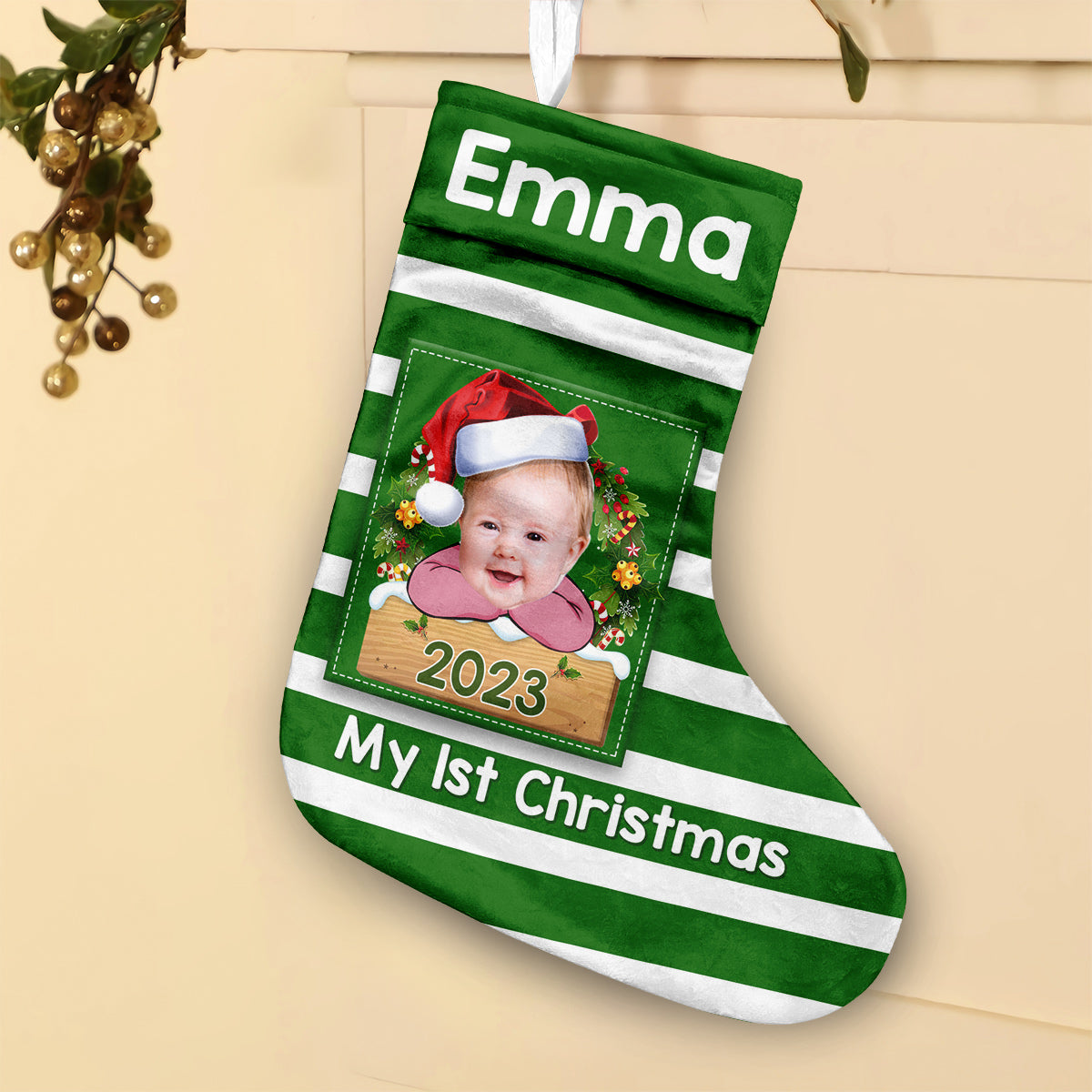 My 1st Christmas - Personalized Family Christmas Stockings