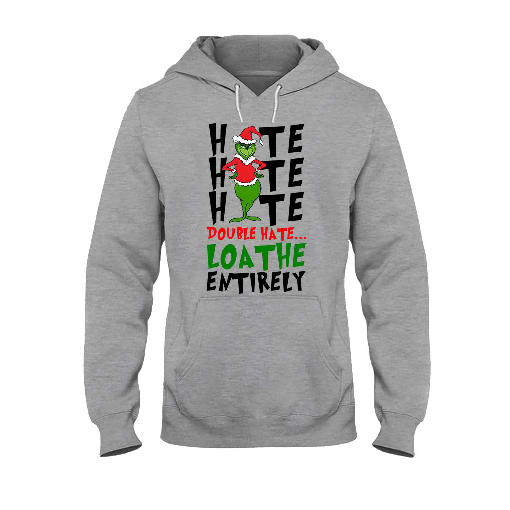 Hate Hate Hate - Stole Christmas T-shirt And Hoodie
