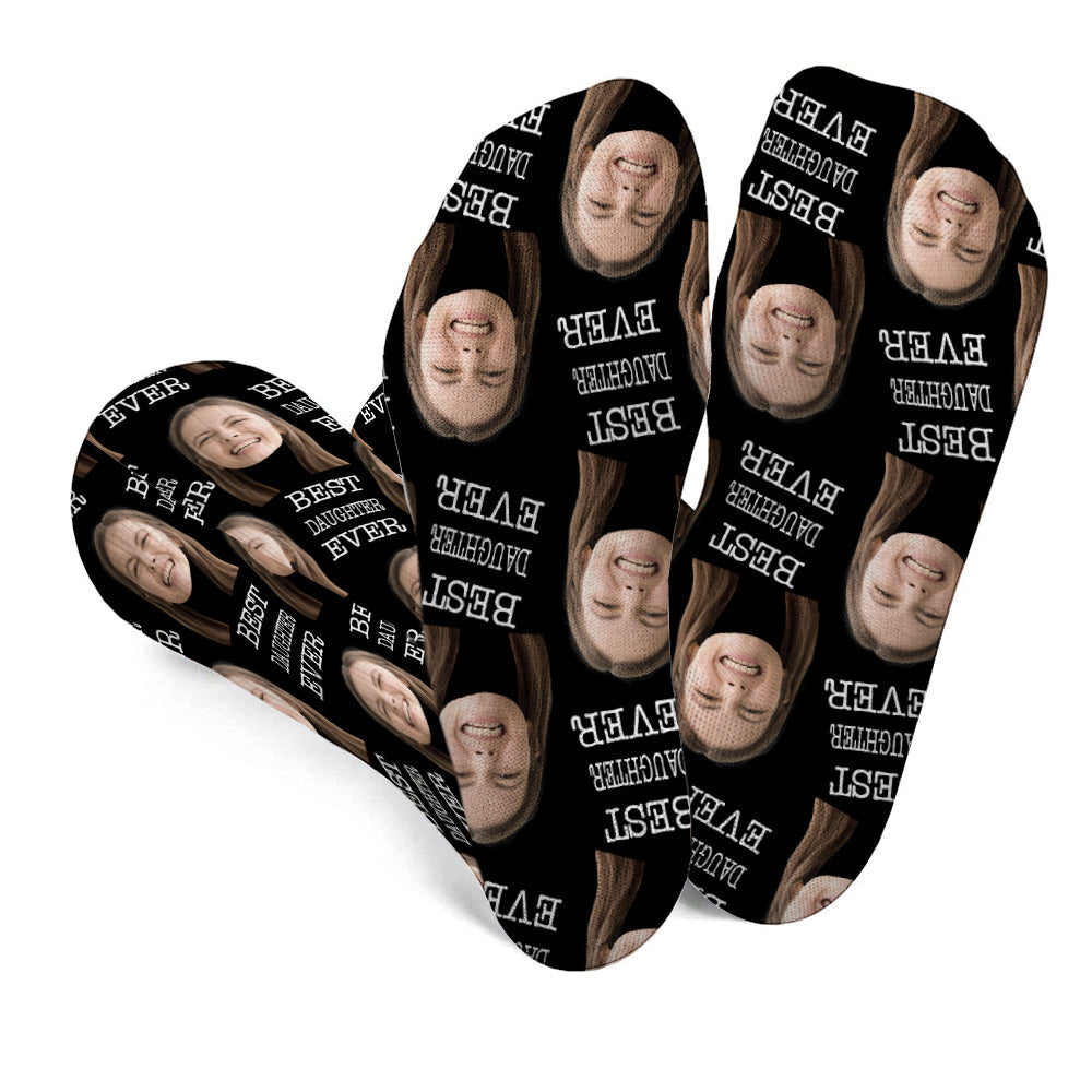 Custom Face - Personalized Daughter Socks