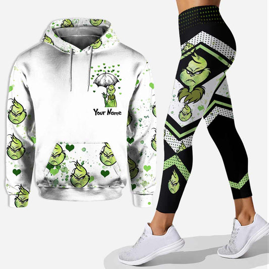 Ew Love Green Mischief - Sweat à capuche et leggings personnalisés