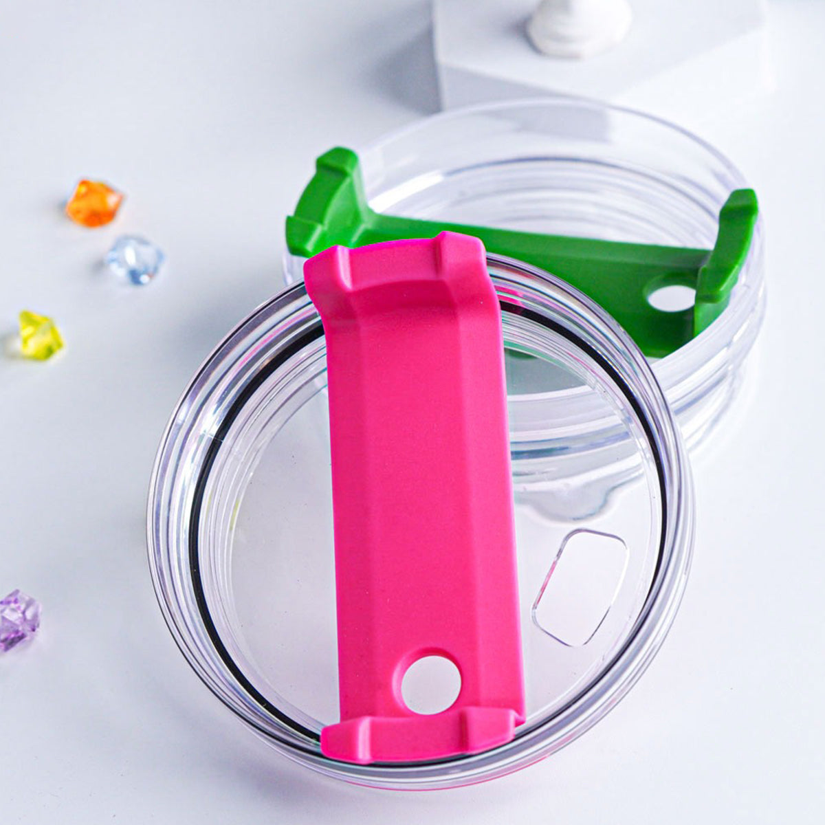 Any Name - Personalized Stole Christmas Tumbler With Handle