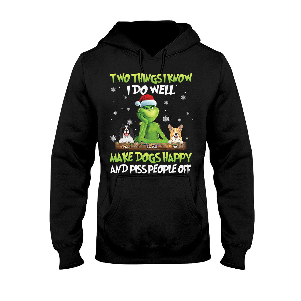 Deux choses que je sais - T-shirt et sweat à capuche personnalisés « Franchement Noël volé »