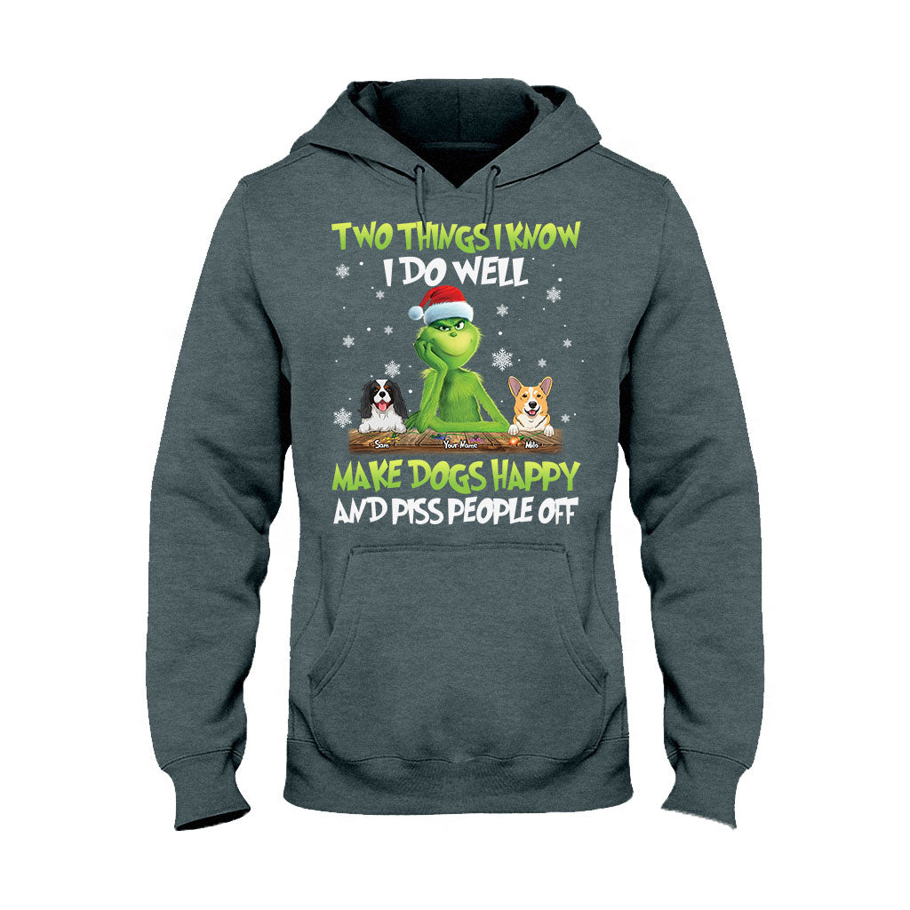Deux choses que je sais - T-shirt et sweat à capuche personnalisés « Franchement Noël volé »