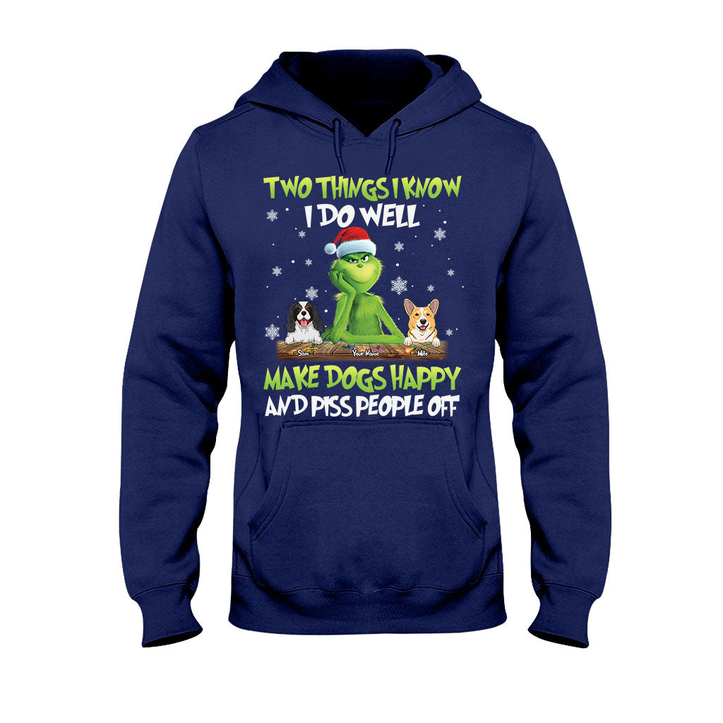 Deux choses que je sais - T-shirt et sweat à capuche personnalisés « Franchement Noël volé »