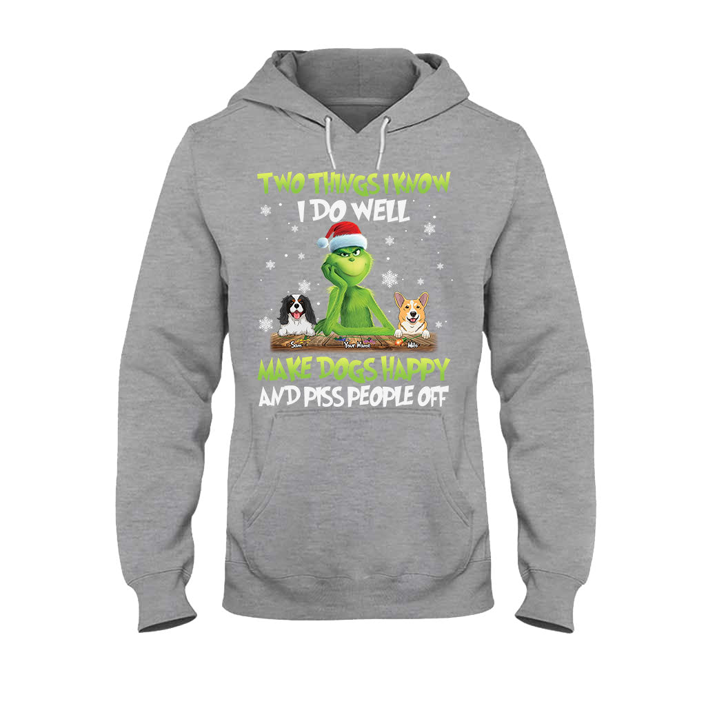 Deux choses que je sais - T-shirt et sweat à capuche personnalisés « Franchement Noël volé »