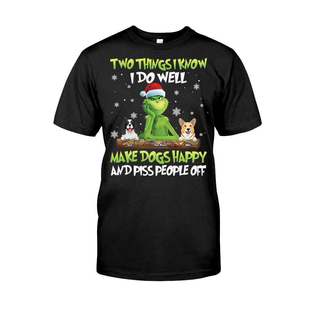 Deux choses que je sais - T-shirt et sweat à capuche personnalisés « Franchement Noël volé »