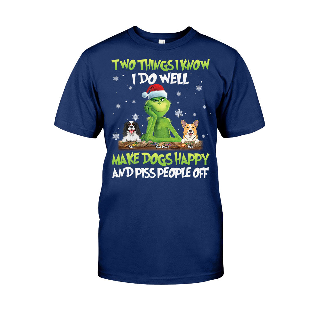 Deux choses que je sais - T-shirt et sweat à capuche personnalisés « Franchement Noël volé »