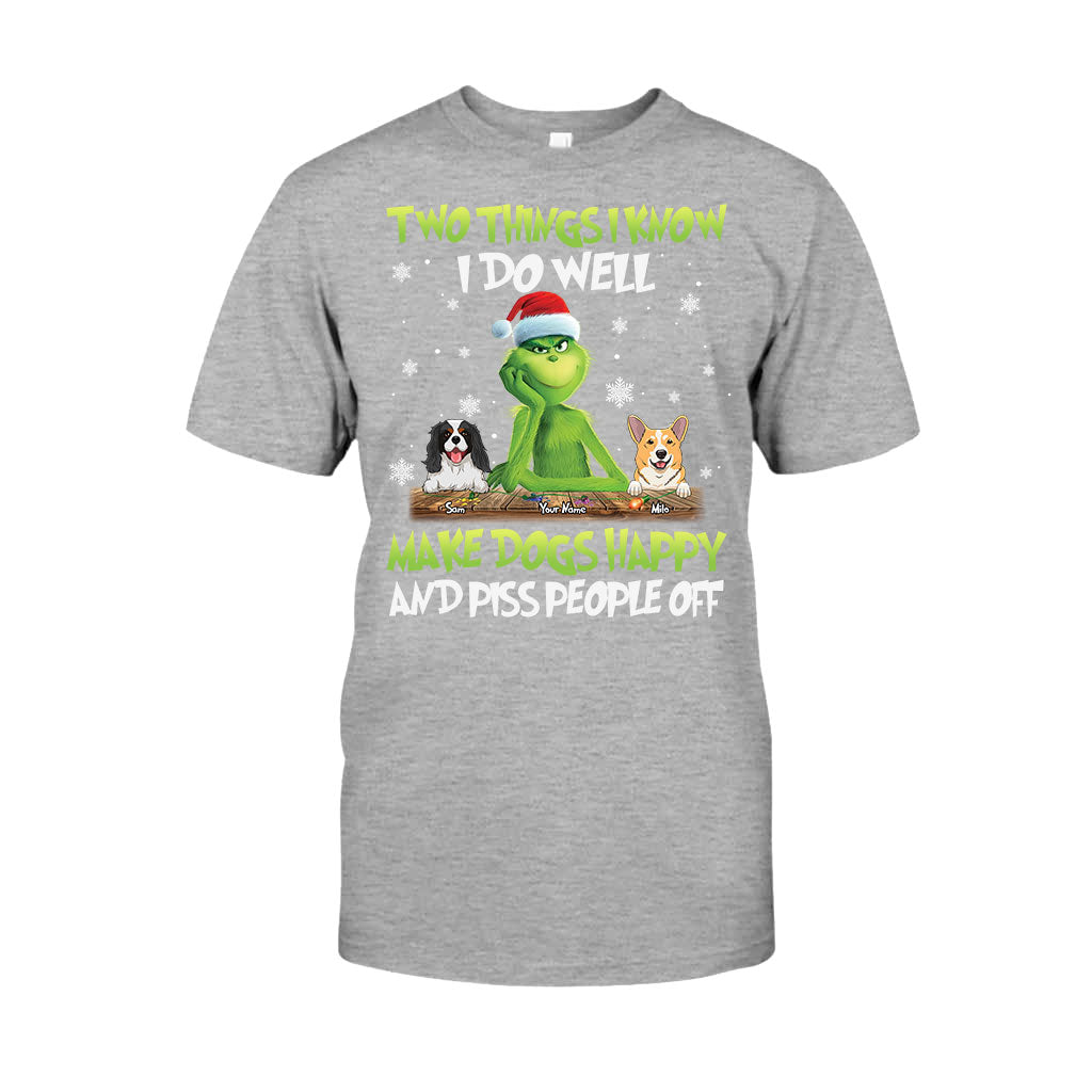 Deux choses que je sais - T-shirt et sweat à capuche personnalisés « Franchement Noël volé »