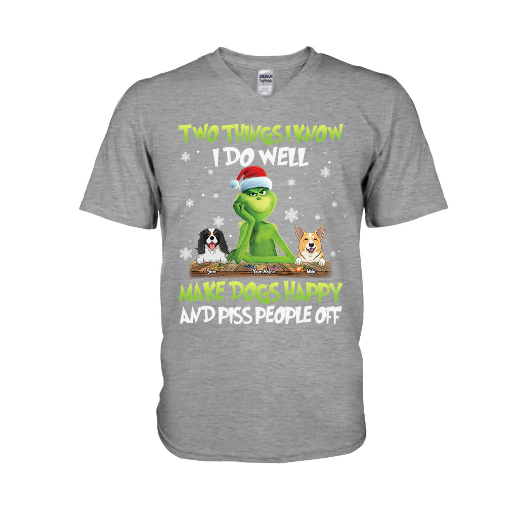 Deux choses que je sais - T-shirt et sweat à capuche personnalisés « Franchement Noël volé »