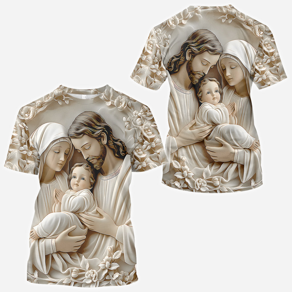 La Sainte Famille - Chemise chrétienne intégrale