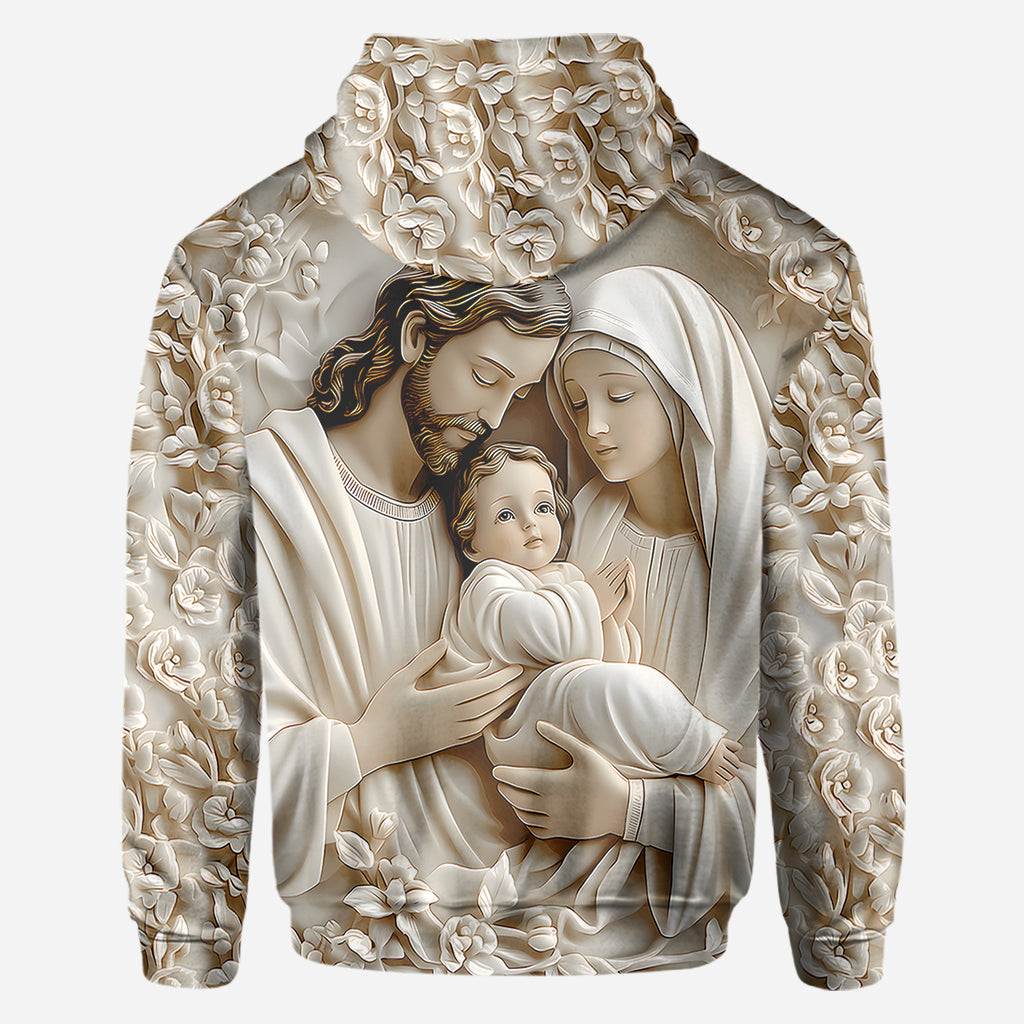 La Sainte Famille - Chemise chrétienne intégrale