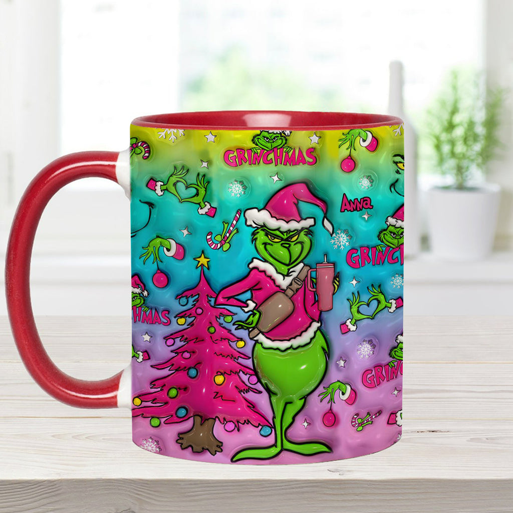 Holo Christmas - Mug personnalisé avec étole de Noël