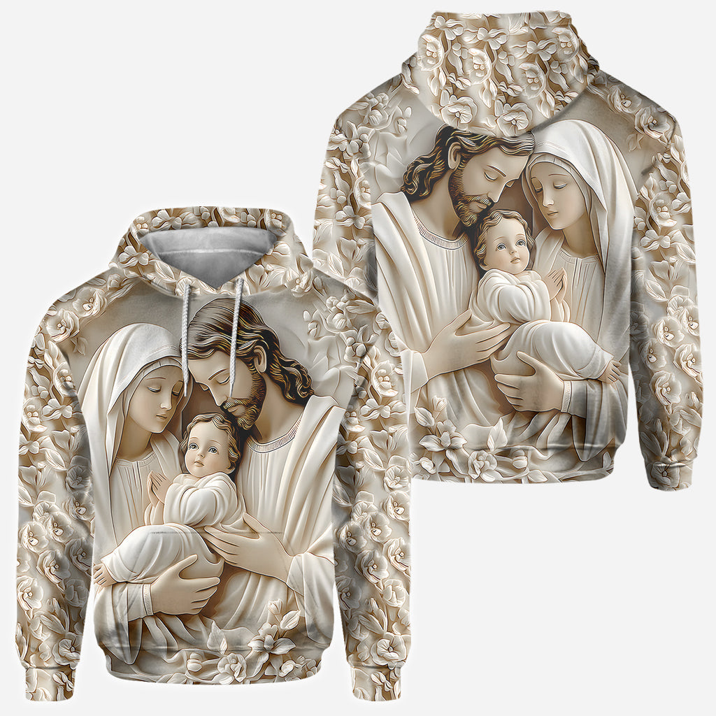 La Sainte Famille - Chemise chrétienne intégrale