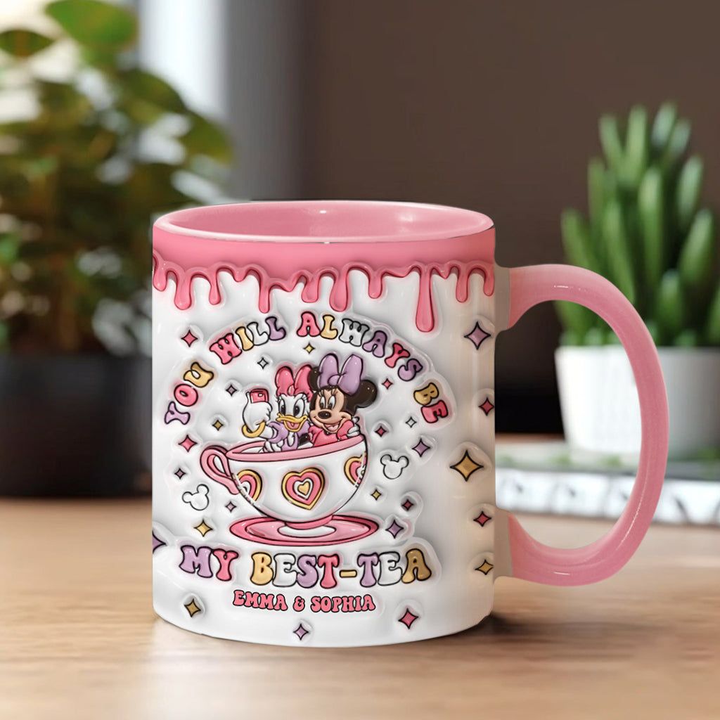 Tu seras toujours ma meilleure amie - Mug personnalisé « Thé »